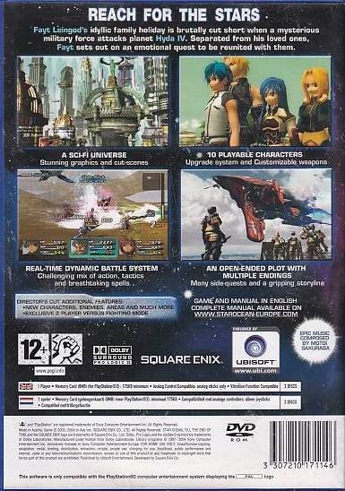 Star Ocean Till the End of Time - PS2 (Genbrug)